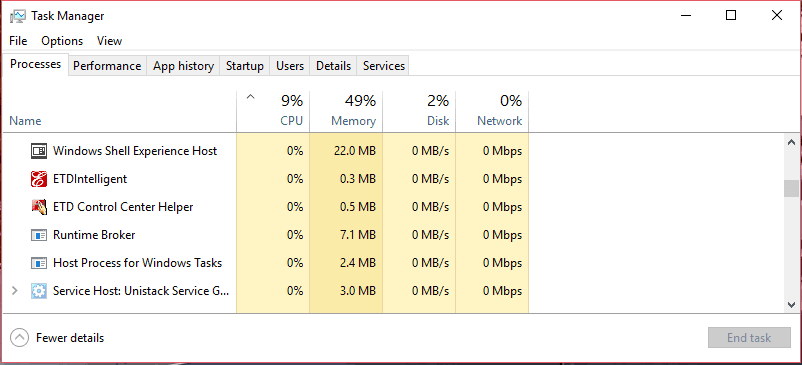 wsappx very high memory usage